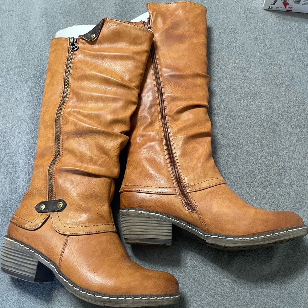 Rieker winter leather boots